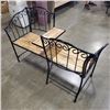 Image 3 : PATIO BENCH, 'LOVERS BENCH"