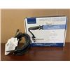 Image 1 : INSIGNIA SINGLE ARM MONITOR MOUNT WITH CAT 7 CABLE AND USB EXTENTION CORD