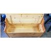 Image 2 : PINE BENCH WITH STORAGE