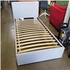 Image 1 : SINGLE SIZE IKEA BEDFRAME AND MATTRESS SET, AS NEW