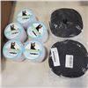 Image 2 : 5 ROLLS OF ANTI SCRATCH CAT TRAINING TAPE, 3 INCH X 20 YARDS, AND 2 ROLLS OF FOAM INSULATION TAPE