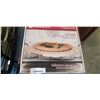 Image 2 : 12.6 INCH PIZZA STONE, AND NEW STAINLESS 13 INCH POT LID