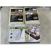 Image 1 : BATH TRAY AND 2 NEW GORILLA GRIP 2FT X 10FT RUG PAD/ ANTI SLIP MATTS