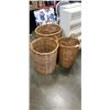 Image 1 : SET OF THREE LARGE NESTING BASKETS