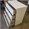Image 2 : WHITE IKEA MALM 4 DRAWER DRESSER