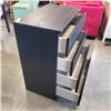 Image 2 : BLACK IKEA MALM 4 DRAWER DRESSER