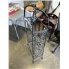 Image 2 : CAST IRON 24 BOTTLE WINE RACK