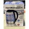 Image 2 : HAMILTON BEACH 1.7L GLASS KETTLE - TESTED WORKING