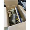 Image 2 : BOX OF ESTATE GOODS AND LAMP