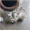 Image 2 : TERRACOTTA OUTDOOR PLANTER/ FIRE PIT AND FROGS READING