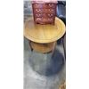 Image 2 : DIELCRAFT END TABLE AND JEWELRY CABINET