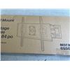 Image 2 : AS NEW ESSENTIALS 47-84 INCH FULL MOTION TV WALL MOUNT, SUPPORTS UP TO 110LBS
