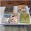 Image 1 : ASSORTED ANTIQUE AND VINTAGE BOOKS, INCLUDING LEATHER BOUND BIBLE