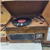 Image 2 : VINTAGE RCA PORTABLE RECORD PLAYER, AND NORTHERN ELECTRIC GRAMOPHONE PLAYER, MISSING BATTERIES