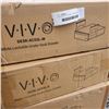 Image 2 : 3 VIVO WHITE LOCKABLE UNDER DESK DRAWERS