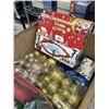Image 2 : ASSORTED SEASONAL AND CHRISTMAS DECOR, SOTRAGE BAGS, LIGHTS, DECOR ETC