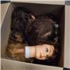 Image 2 : BOX OF HAIR DRESSING MANNEQUIN HEADS AND HAIR STYLIST SUPPLIES