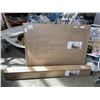 Image 2 : CAMILLE DOUBLE SIZE PLATFORM BED LIGHT GREY, RETAIL $739