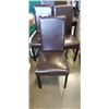 Image 2 : (5) MATCHING DINING CHAIRS
