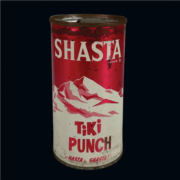 VINTAGE SHASTA TIKI PUNCH CAN.