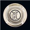 Image 1 : VINTAGE GLASS COMMERCIAL TIKI ASHTRAY - KON TIKI HOTEL PHOENIX, AZ.