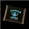 Image 2 : "SAMOA LANES SPECIAL AWARD" BOWLING ALLEY GLASS TRAY.