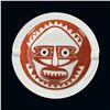 Image 1 : CERAMIC "SOUTH PACIFIC DECORATION" TIKI ASHTRAY.