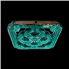 Image 2 : CLASSIC CERAMIC CHINESE LOTUS BREEZEWAY TILE.