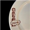 Image 2 : "THE LUAU" BEVERLY HILLS LARGE SERVING PLATE - WALKER CHINA.
