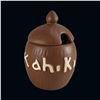 Image 1 : "KAHIKI" COLUMBUS, OHIO COCONUT TABLE SAUCE POT w/ LID.