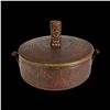 Image 2 : ORNATE MAORI-STYLE CENTERPIECE BOWL WITH TIKI LID.