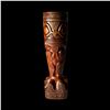 Image 1 : EXQUISITE LARGE MARQUESAN TIKI MORTAR.