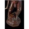 Image 8 : IGOROT HEADHUNTER STATUE w/ SWIZZLE STICK SPEAR.