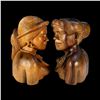 Image 8 : MALE AND FEMALE MEMBERS OF THE IGOROT TRIBE OF THE PHILIPPINES.