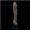Image 8 : AUTHENTIC PAPUA NEW GUINEA CARVED & PAINTED FLUTE STOPPER.