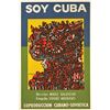 Image 1 : SILK SCREEN "SOY CUBA" POSTER ACQUIRED BY SVEN IN HAVANA.