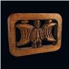 Image 1 : OCEANIC ARTS PNG BIRD WOOD "PUKA SCREEN" TILE WOOD CARVED TILE.
