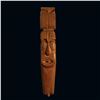 Image 1 : OA #455 "KAUAI HEAD" LARGEST SIZE WALL MASK MASTER PATTERN CARVING.