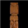 Image 2 : OA #455 "KAUAI HEAD" LARGEST SIZE WALL MASK MASTER PATTERN CARVING.