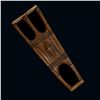 Image 1 : OA #409 "SARAWAK SHIELD" MASTER PATTERN CARVING (EXTRA LARGE SIZE).
