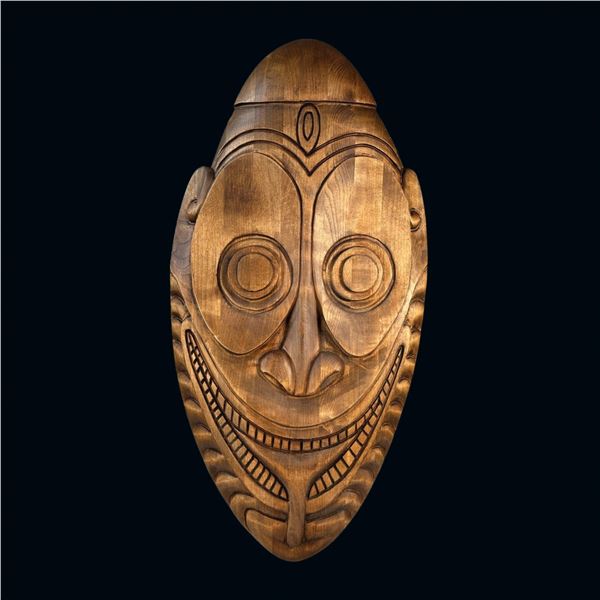 OCEANIC ARTS #428 "NEW GUINEA MASK" MASTER PATTERN.