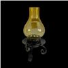 Image 2 : METAL & GLASS CANDLE LAMP BY QUON-QUON IMPORTS FROM BAMBOO GIFT SHOP.