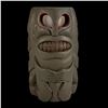 Image 8 : CARVED TAHITIAN CANNIBAL TABLE LAMP FROM THE MAI KAI.