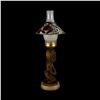 Image 4 : OCEANIC ARTS MARQUESAN FIGURAL TIKI TABLE LAMP w/ TAPA SHADE.