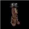 Image 8 : RARE TROPIC ISLE RESTAURANT TIKI TABLE LAMP w/ SHADE.