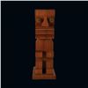 Image 2 : 1950s HOME HOBBIEST "BLOCK TIKI" w/ GREEN EYES.
