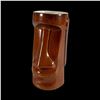 Image 3 : BROWN "DAGA HAWAII" MOAI TIKI MUG.