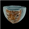 Image 8 : SPANISH TIKI BOWL w/ DRY ICE POCKETS.