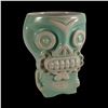 Image 2 : MUNKTIKI DAY OF THE DEAD GREEN TIKI MUG IN ORIGINAL BOX.