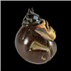 Image 8 : MUNKTIKI COCONUT MONKEY TIKI MUG w/ METALLIC VIKING HELMET LID #654.